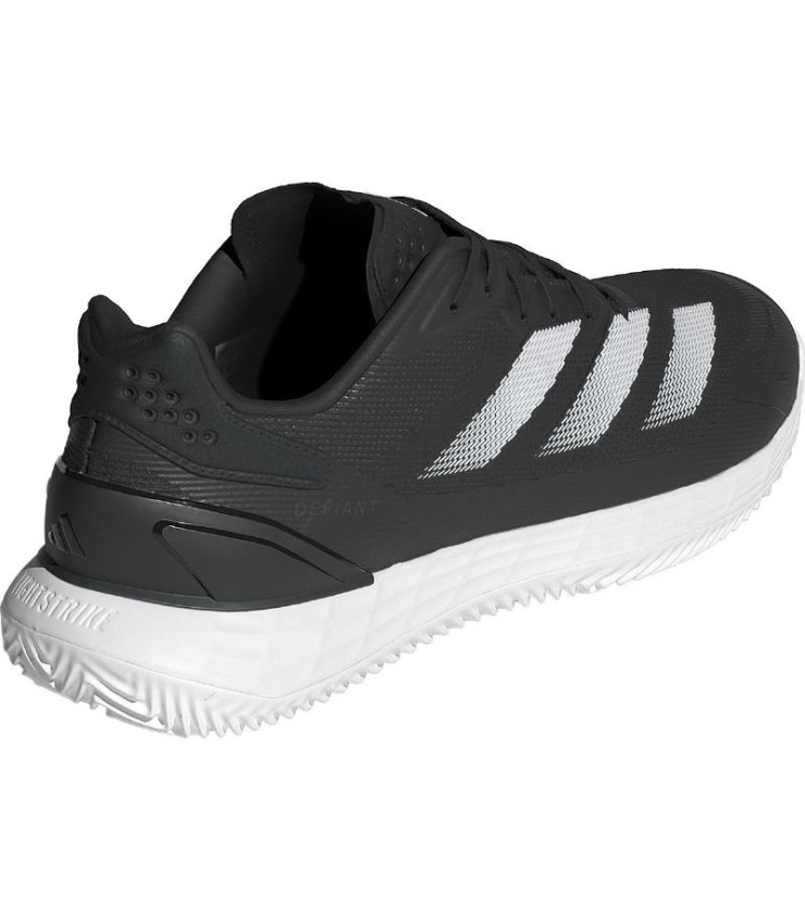 Shoes Adidas Defiant Speed 2 Clay Black White Gris | Ipontennis