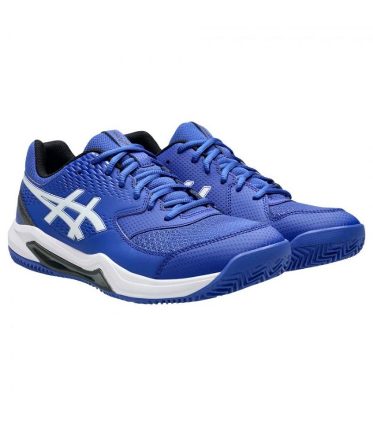Zapatillas Asics Gel Dedicate 8 Clay Azul Cobalto Blanco  4