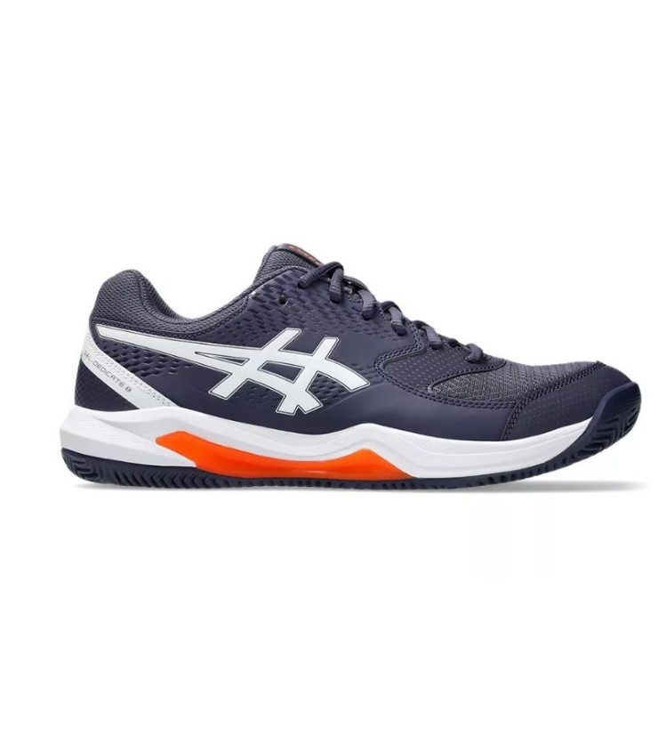 Zapatillas Asics Gel Dedicate 8 Clay Azul Indigo Blanco  1