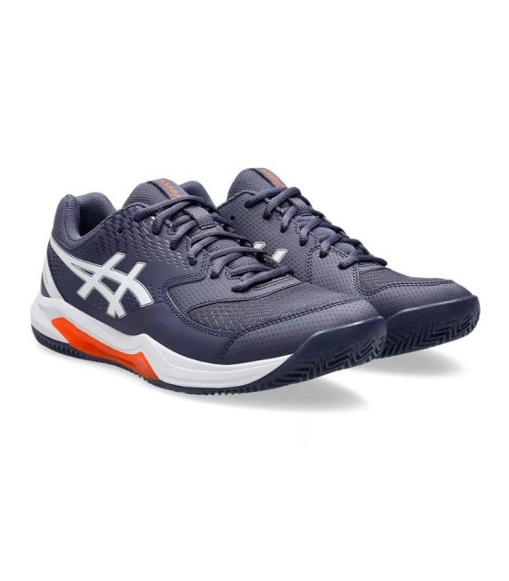 Zapatillas Asics Gel Dedicate 8 Clay Azul Indigo Blanco  4
