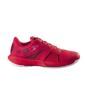 Zapatillas Wilson Bela Pro Rojo Poppy Blanco Negro  1