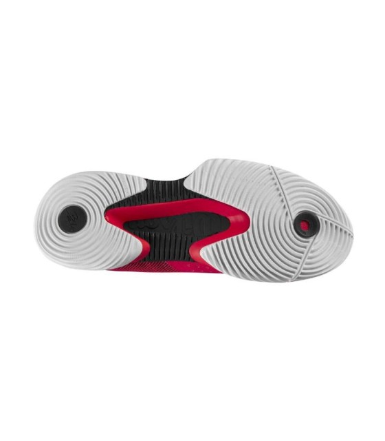 Zapatillas Wilson Bela Pro Rojo Poppy Blanco Negro  2