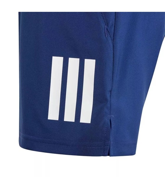 Short blu scuro Adidas Junior Club 3 Strisce
