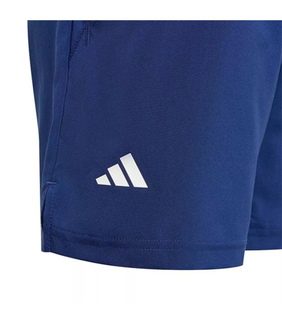 Short blu scuro Adidas Junior Club 3 Strisce