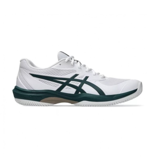 Chaussures Asics Game FF Clay Blanco Verde Saxon | Ipontennis