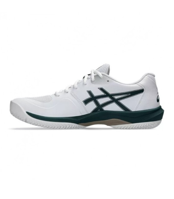 Chaussures Asics Game FF Clay Blanco Verde Saxon | Ipontennis