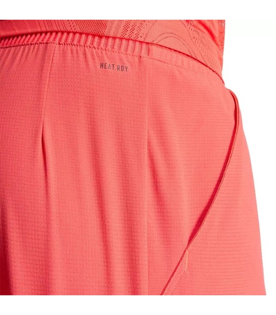 Pantaloncino corto Adidas Ergo HeatRdy rosso da 18 cm. | Ipontennis