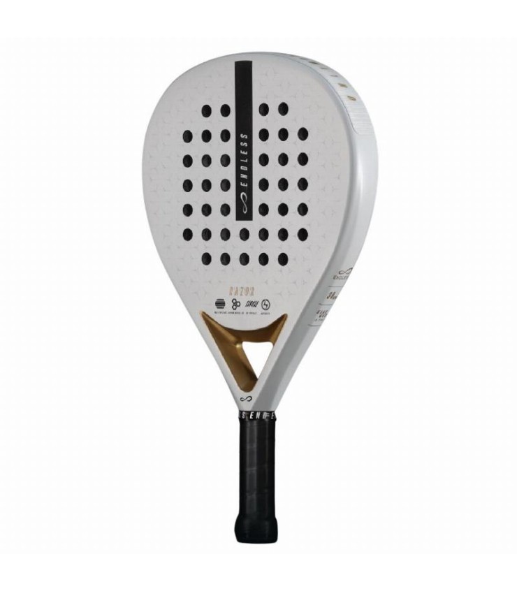 Racchetta da padel Endless Razor White Gold | IPONTENNIS
