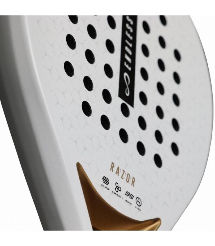 Raquete de padel Endless Razor Branco Ouro | IPONTENNIS