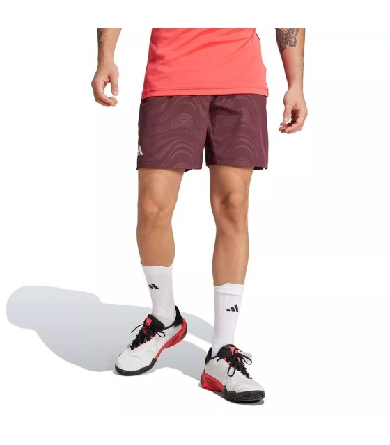 Shorts Adidas Ergo Pro 18cm Melbourne Burgundy | IPONTENNIS