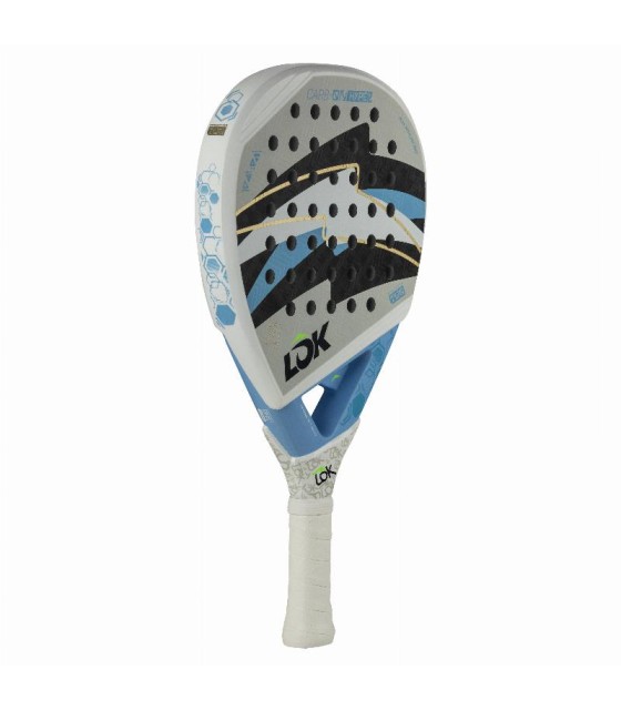 Padel Racket Lok Franco Dal Bianco Carb-on Hype 2