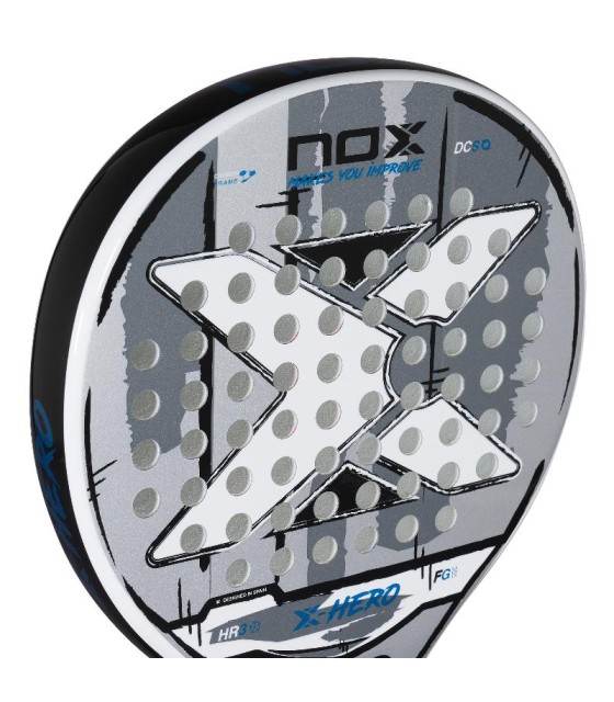 Raquete de Padel NOX X-Hero 2026 - PXHEROWH | Ipontennis