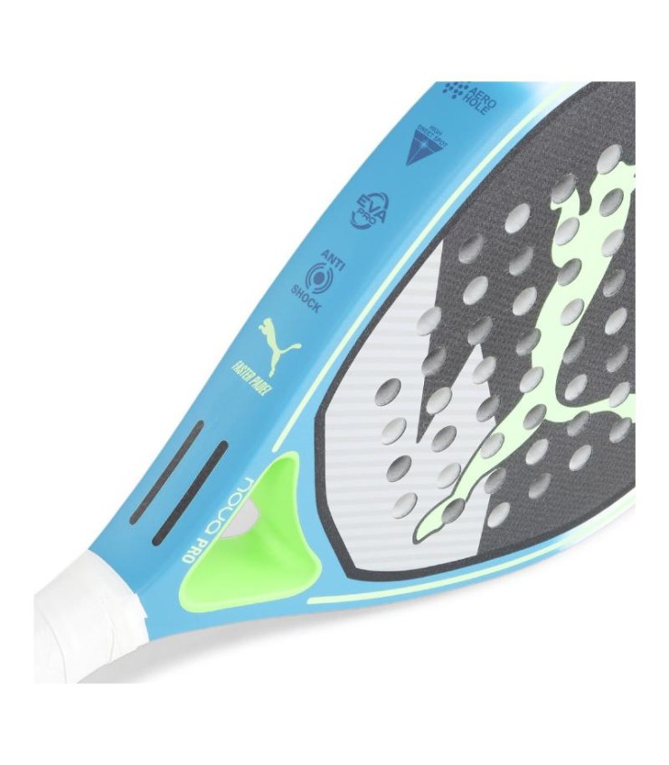 Puma Nova Pro Hybrid padel racket, black/grey, special offer, cheap