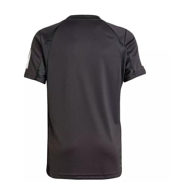 Adidas Club 3-Stripes Black Junior T-Shirt | IPONTENNIS