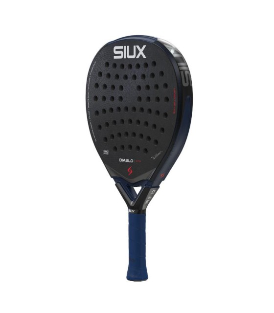 Raquete de Padel Siux Tino Libaak Diablo Pro 2026 Blue Night | Ipontennis