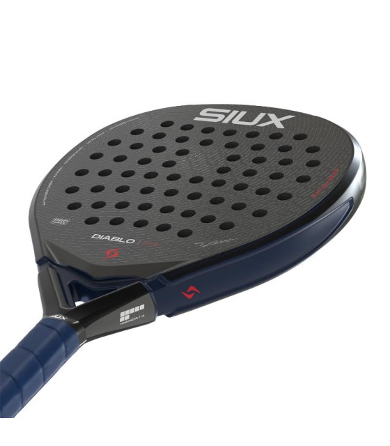 Raquete de Padel Siux Tino Libaak Diablo Pro 2026 Blue Night | Ipontennis