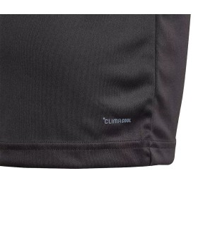 Camiseta Preta Júnior Adidas Club 3-Stripes | Ipontennis