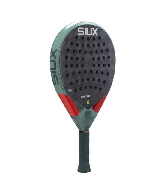 Siux Trilogy Pro 2026 padel racket, green, on offer, cheap