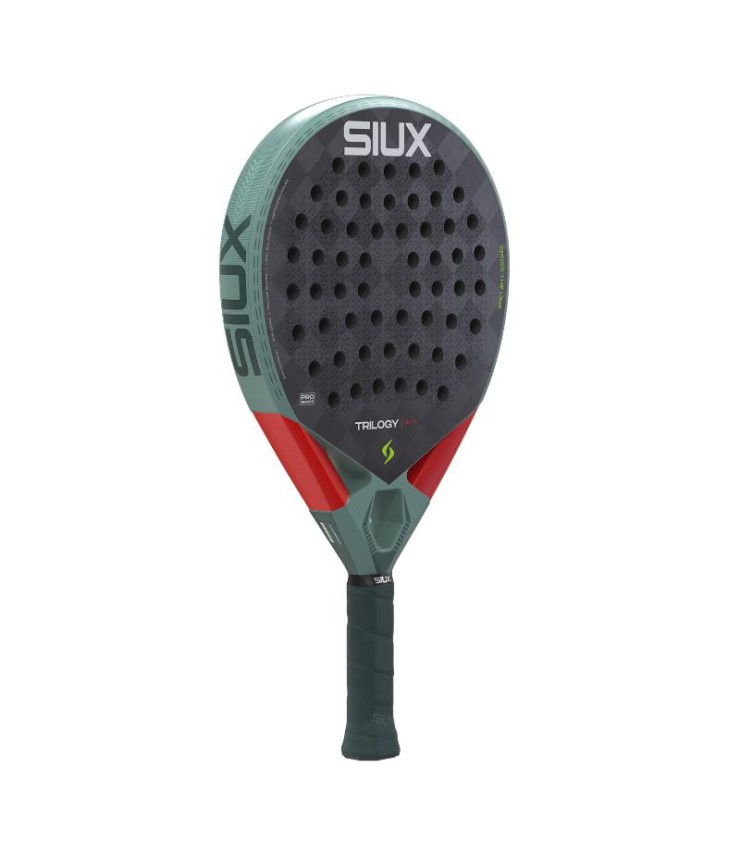 Siux Trilogy Pro 2026 padel racket, green, on offer, cheap