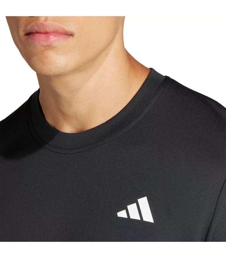 Schwarzes Adidas FreeLift T-Shirt | Ipontennis