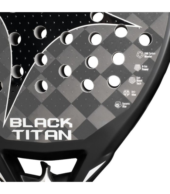 Padel Racket Starvie Black Titan 2026