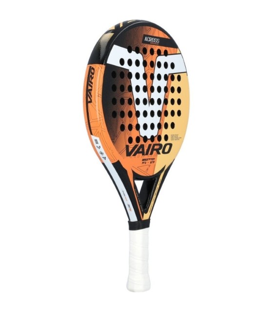 Raquete de Padel Vairo Across Laranja Acabamento Areia | Ipontennis