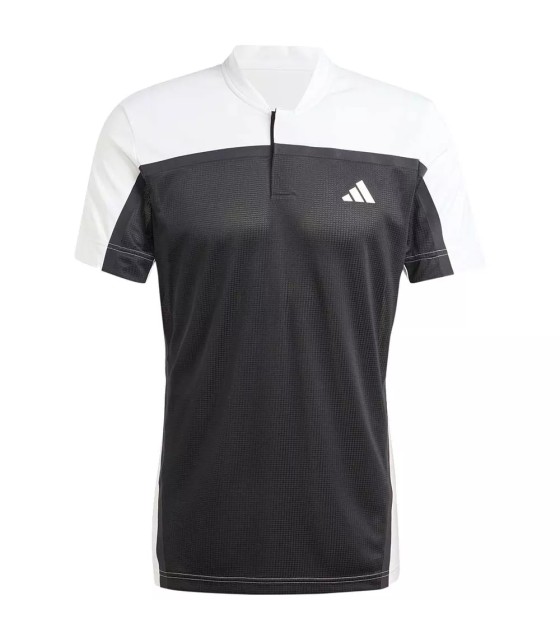 Adidas Pro FreeLift Paris Black   White Polo | IPONTENNIS