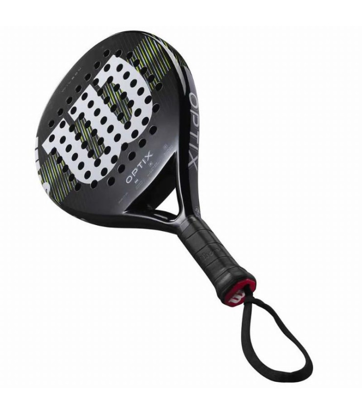 Padel Racket Wilson Optix V1 Black | Ipontennis