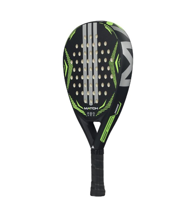 Adidas Match Padel Racket Black/Green 3.5 2026 | Ipontennis