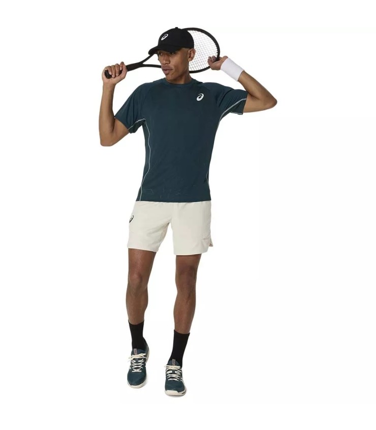 Grünes Asics Match T-Shirt