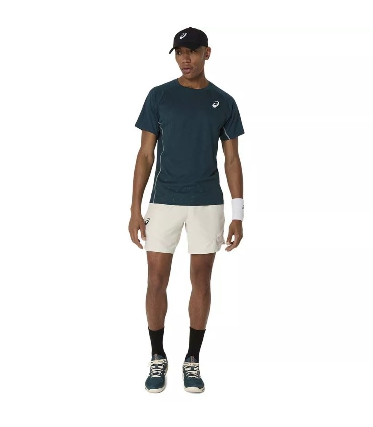 Grünes Asics Match T-Shirt