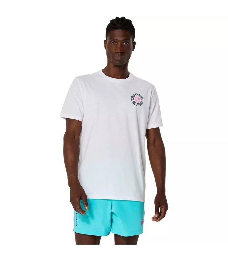 Asics Padel Court SS Weißes T-Shirt