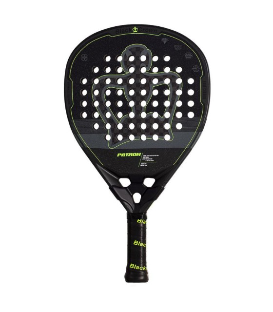 Raquette de padel Black Crown Patron 2024  | Ipontennis