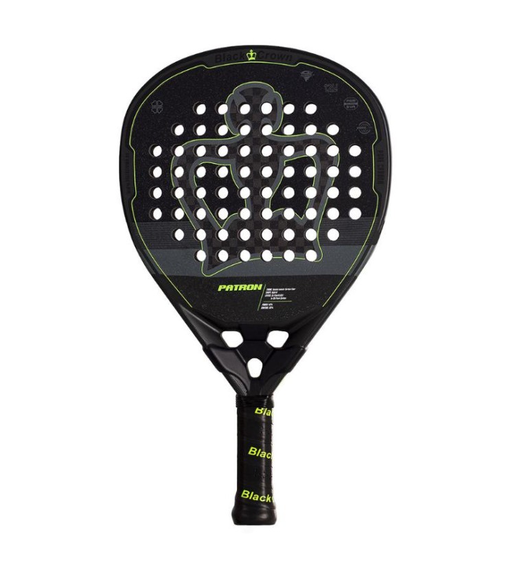 Raquette de padel Black Crown Patron 2024  | Ipontennis