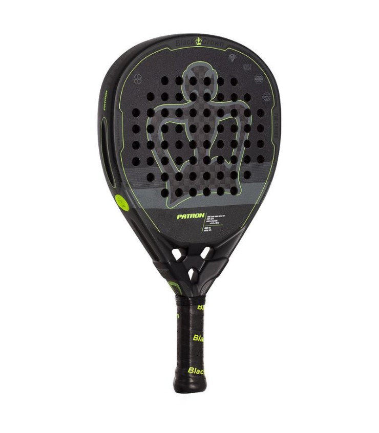 Padelschläger Black Crown Patron 2024  | IPONTENNIS