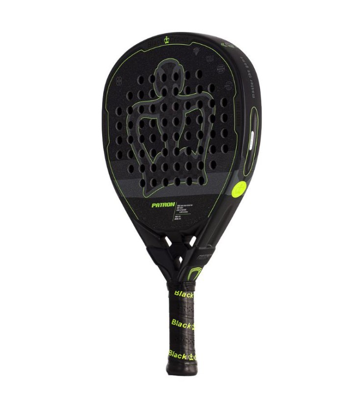 Raquete de padel Black Crown Patron 2024  | IPONTENNIS