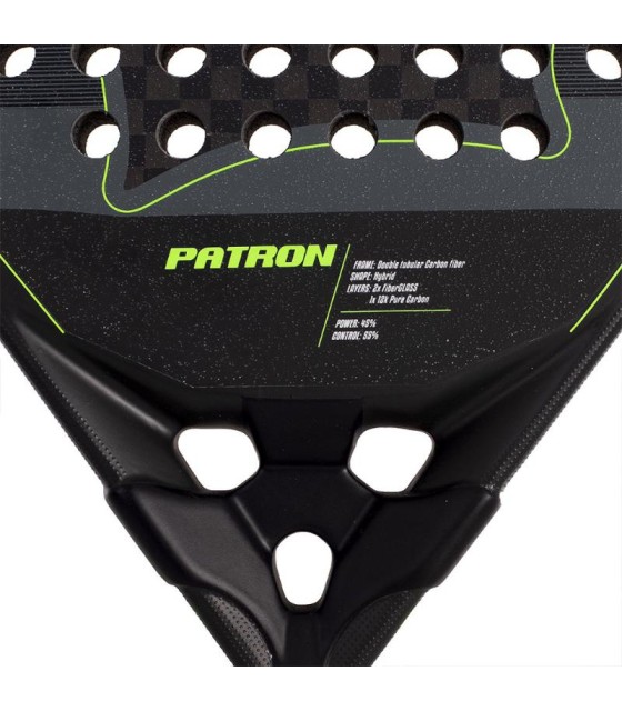Raquete de padel Black Crown Patron 2024  | IPONTENNIS