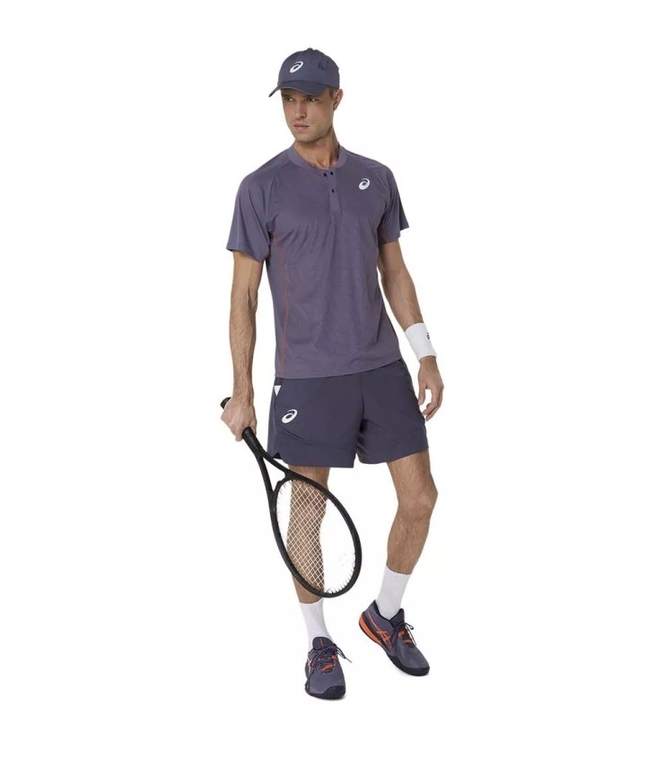 Asics Match Shorts 18cm Indigo Blau