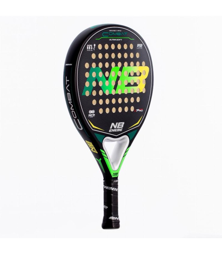 Padelschläger Enebe Combat Grün Gelb | IPONTENNIS