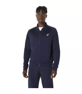 Asics Court navy blue warming jacket | IPONTENNIS