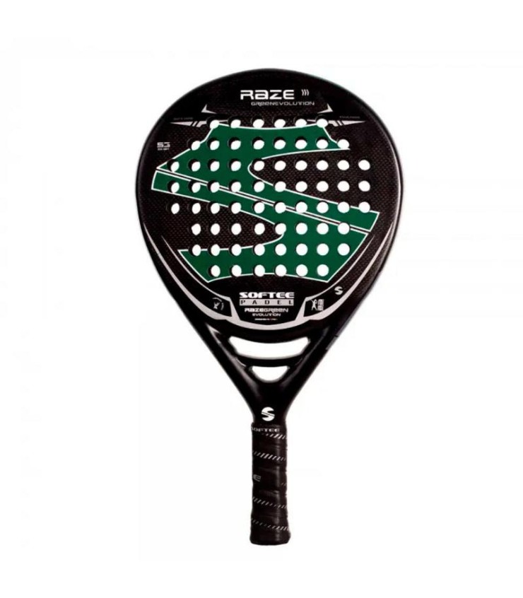 Raquete de padel Softee Raze Evolution Verde Carbono  | IPONTENNIS