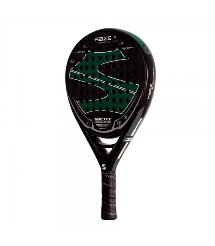 Raquete de padel Softee Raze Evolution Verde Carbono  | IPONTENNIS