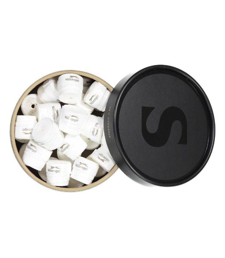 Caja Slazenger Padel Blanco 30 Overgrips | Ipontennis