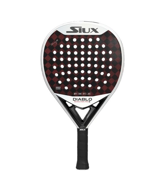 Siux Sanyo Diablo Revolution Pro 3 2024 padel racket - on offer - cheap
