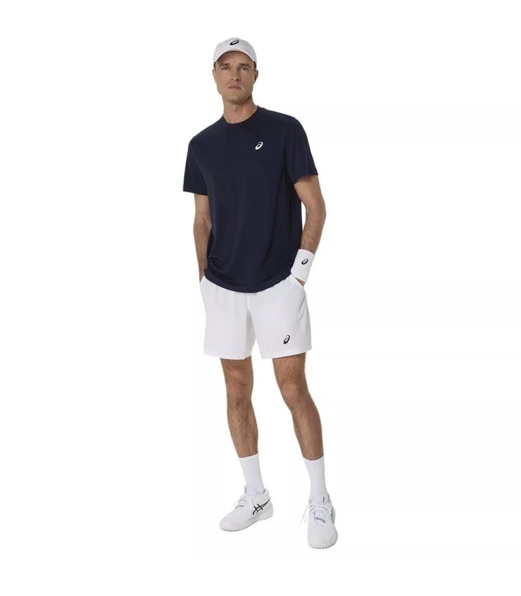 Maglietta Asics Court Blu Marino | Ipontennis