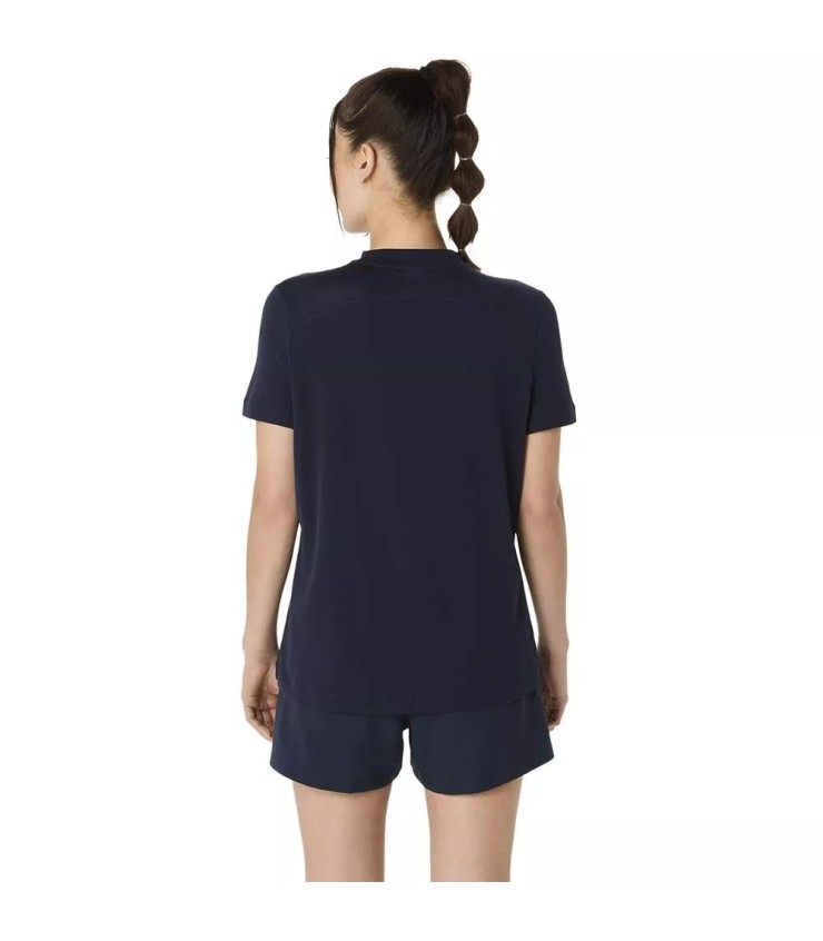 Asics Court Damen T-Shirt Dunkelblau | Ipontennis