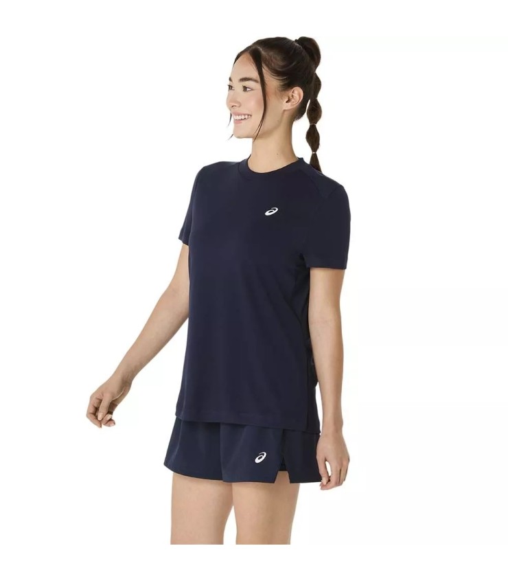 T-shirt Asics Court Femme Bleu Marine | IPONTENNIS