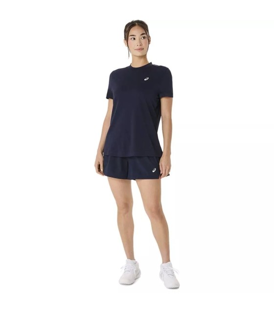 Camiseta Asics Court Feminina Azul Marinho | IPONTENNIS