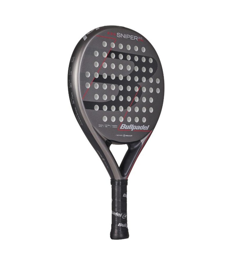 Bullpadel Sniper 2.0 Control Dunkelgrau 2026 