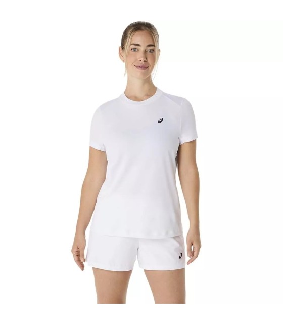 Camiseta Asics Court SS Mujer Blanca 1